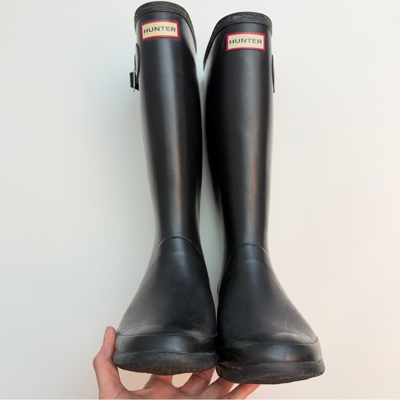 Hunter Original Tall Boots, Size 8/9 - Picture 3 of 6